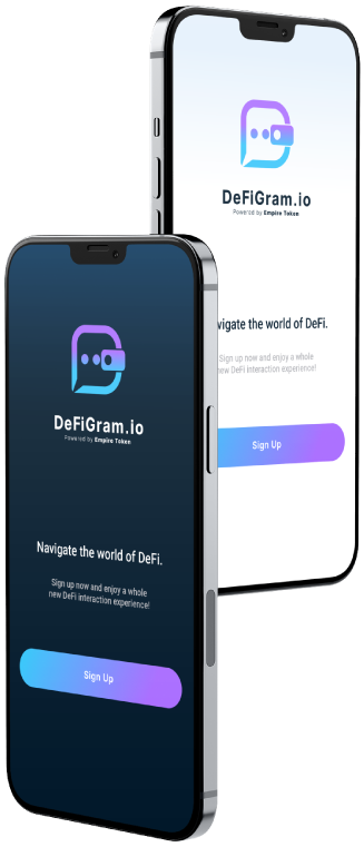 DeFiGram Mobile Layout